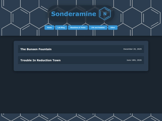 blog screenshot