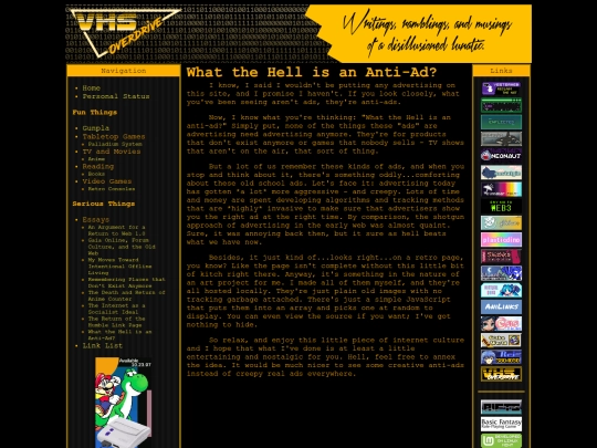essays/antiads screenshot
