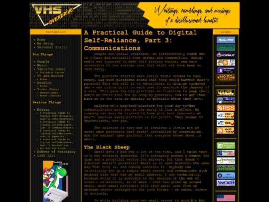 essays/dsr-communications screenshot