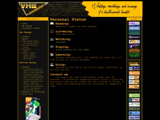 status screenshot
