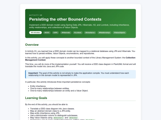 n34/activity_03b_Persisting Domain Objects screenshot