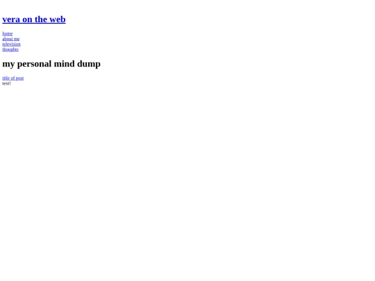 blog/home screenshot