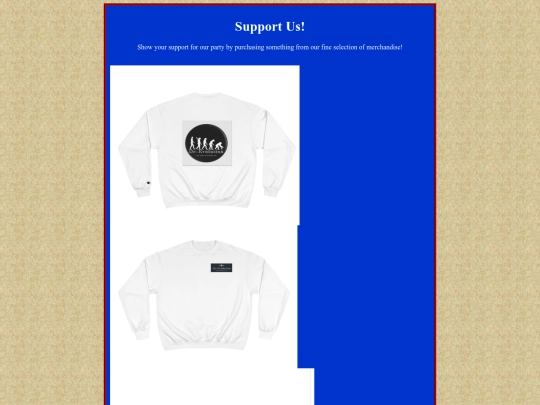 merch screenshot