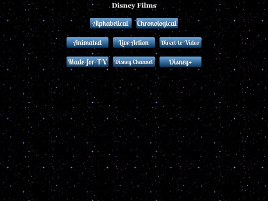 Films screenshot