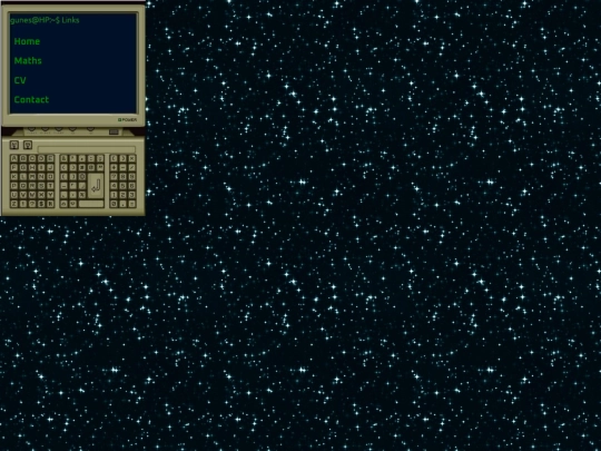 CV screenshot