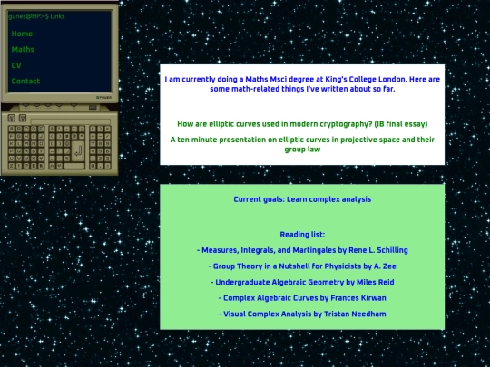 maths screenshot