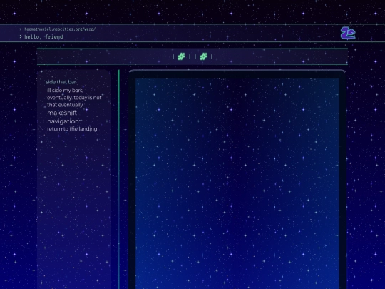 warp screenshot