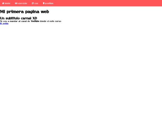ejerciciosHTML screenshot