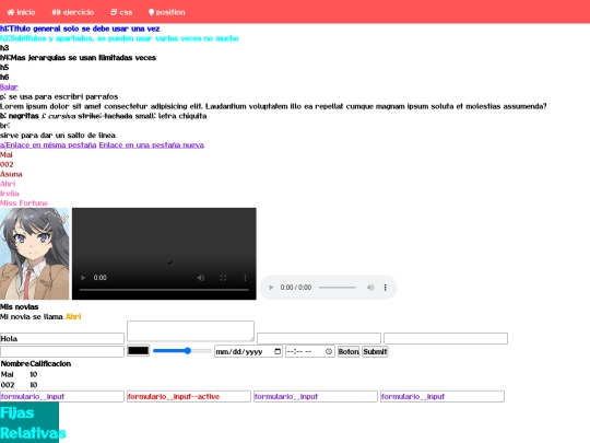 index screenshot