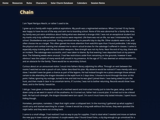 exalted/files/chain screenshot