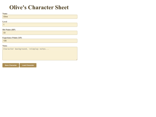 fantasia/fantasia-sheet/oldolive screenshot