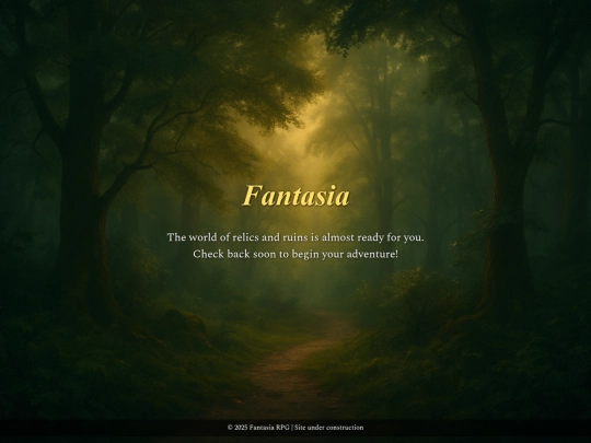 fantasia/relics screenshot