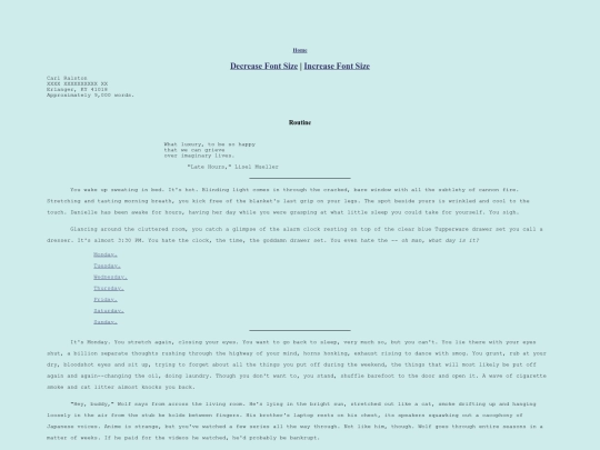 samples/Routine screenshot