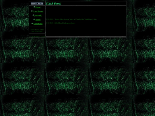 live screenshot