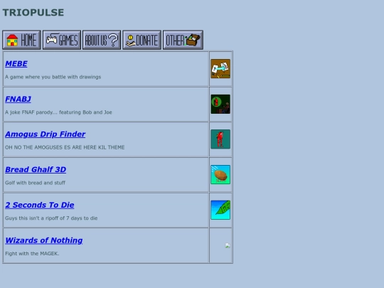 games screenshot