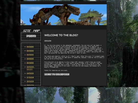 blog screenshot
