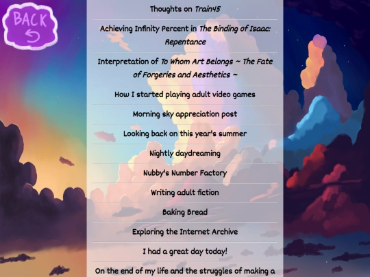 blog screenshot