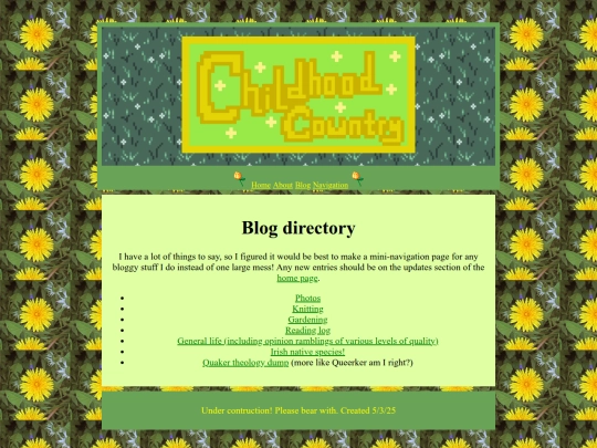 blog_directory screenshot