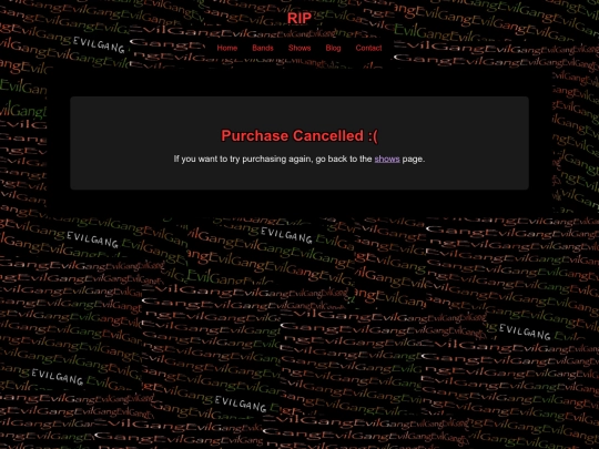 cancel screenshot