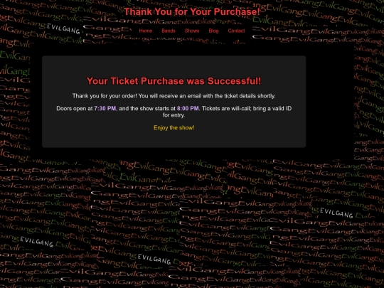 success screenshot