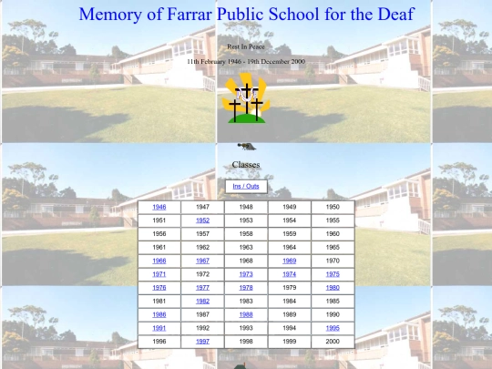 Farrar-Classes screenshot
