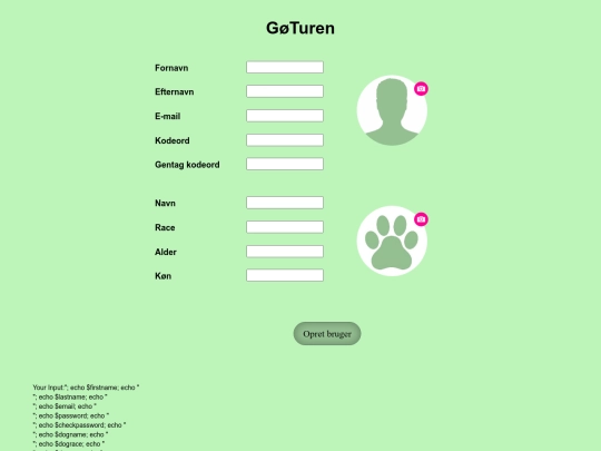 createUser screenshot