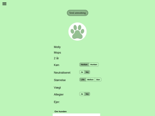 doginfo screenshot