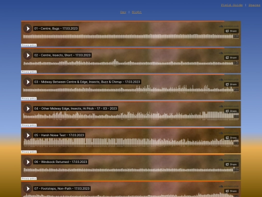 Pages/AudioDay screenshot