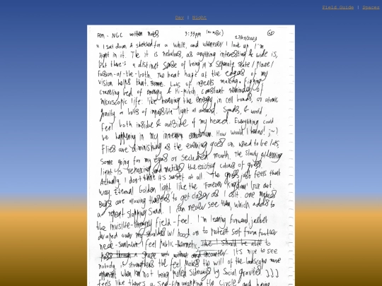 Pages/WritingDay screenshot