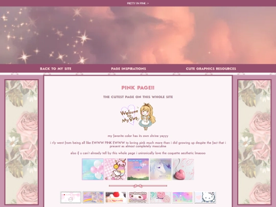 pinkpage/main screenshot