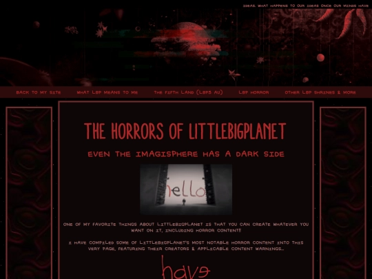 theimagisphere/lbphorror screenshot