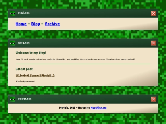blog screenshot