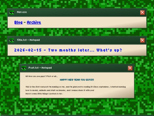 blog/2026-02-15 -  Two months laterWhats up screenshot