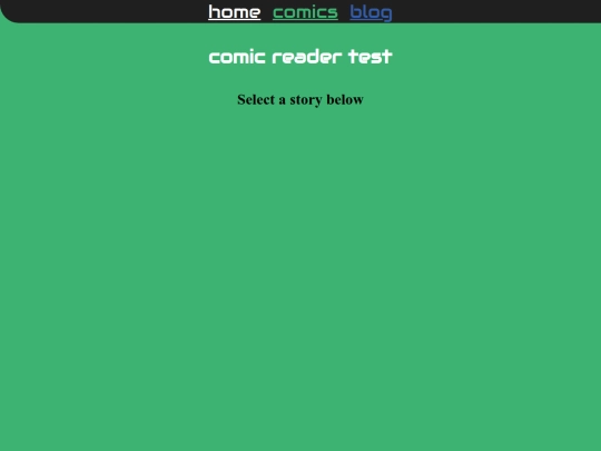 Comics/pagereader screenshot