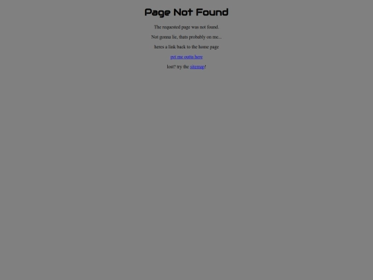 not_found screenshot