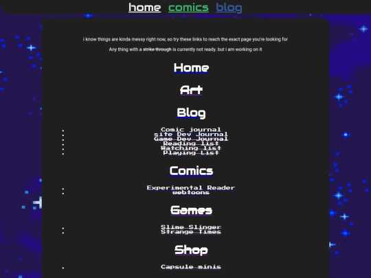 sitemap screenshot