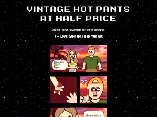 comic/home screenshot