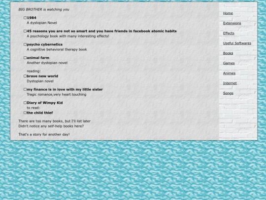 books screenshot