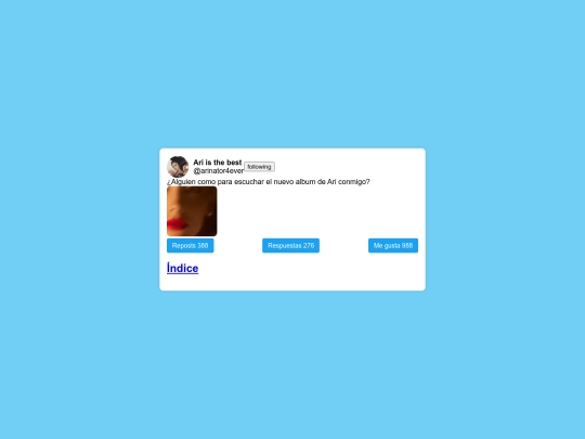 Twitter Card/TwitterCard screenshot