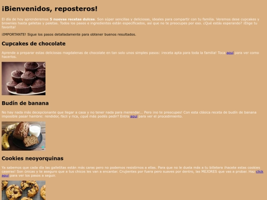 recetarios screenshot
