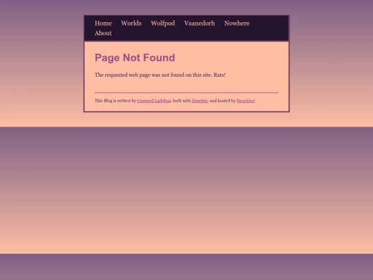not_found screenshot