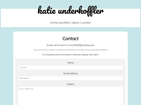 contact screenshot