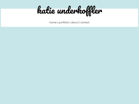 portfolio screenshot
