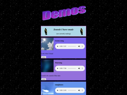 music screenshot