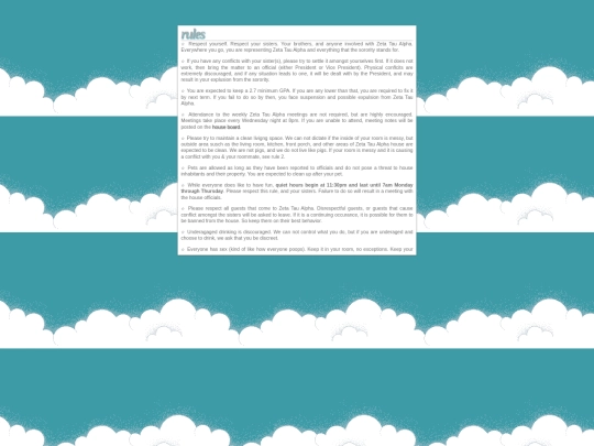 rules screenshot
