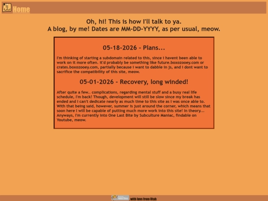 bloggy screenshot