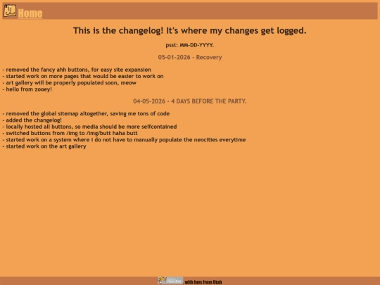 changelog screenshot