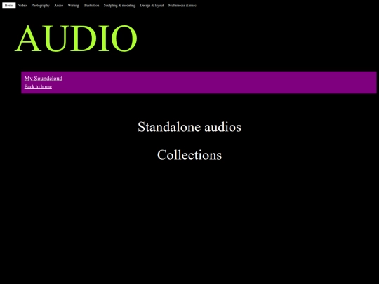 audio screenshot