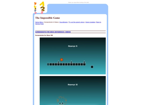games/The-Impossible-Game/media screenshot