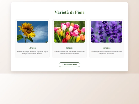 Pagine/fiori screenshot